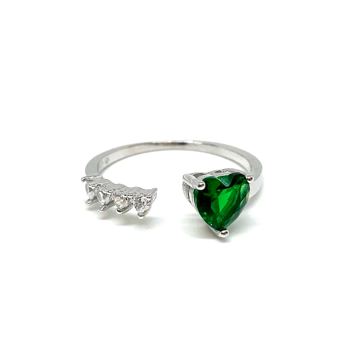 Anello duo di cuori
