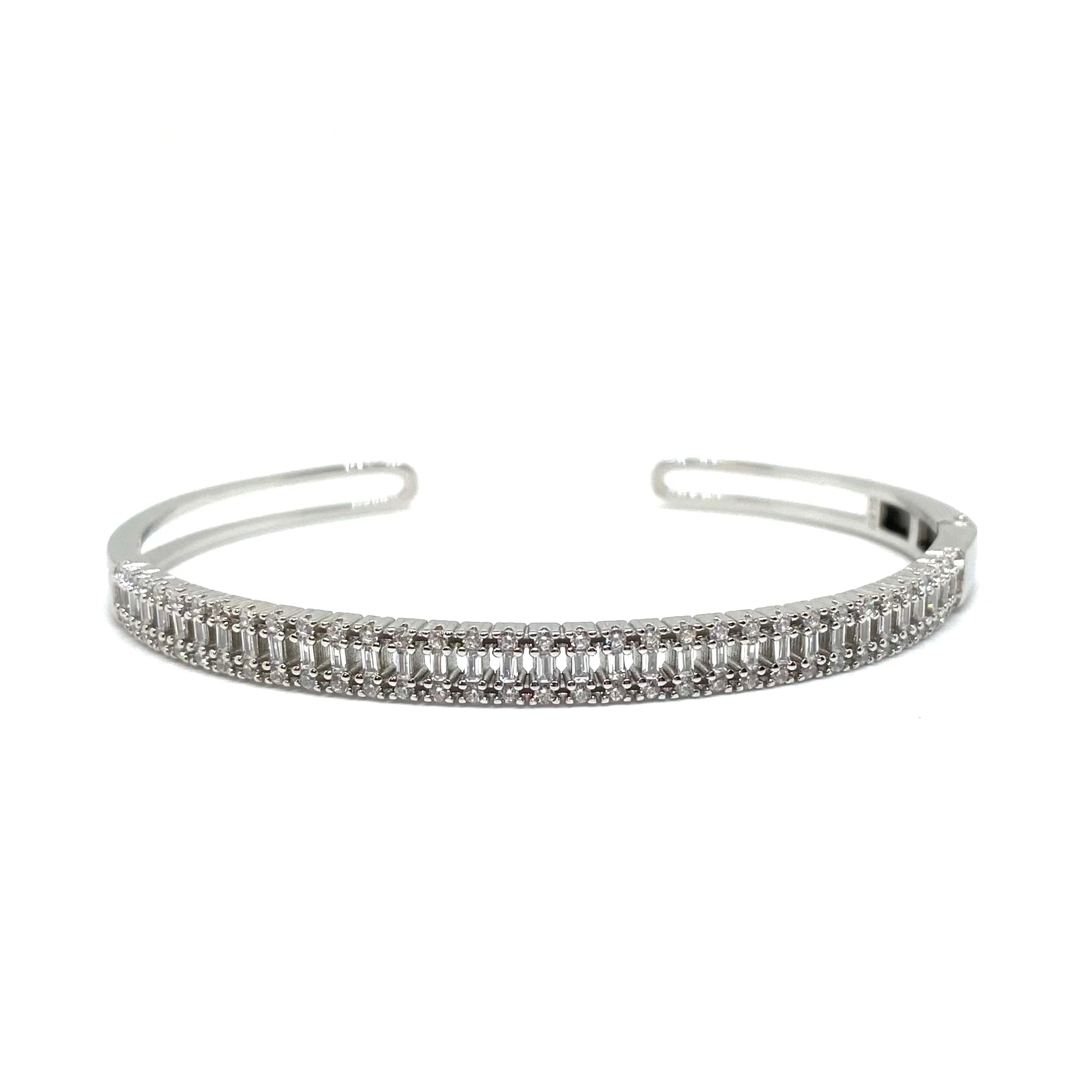 Bracciale Rigido Baguette