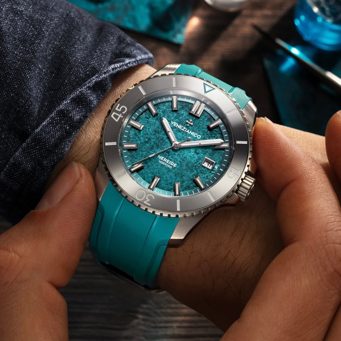 Venezianico Nereide Verdigris - 4521549