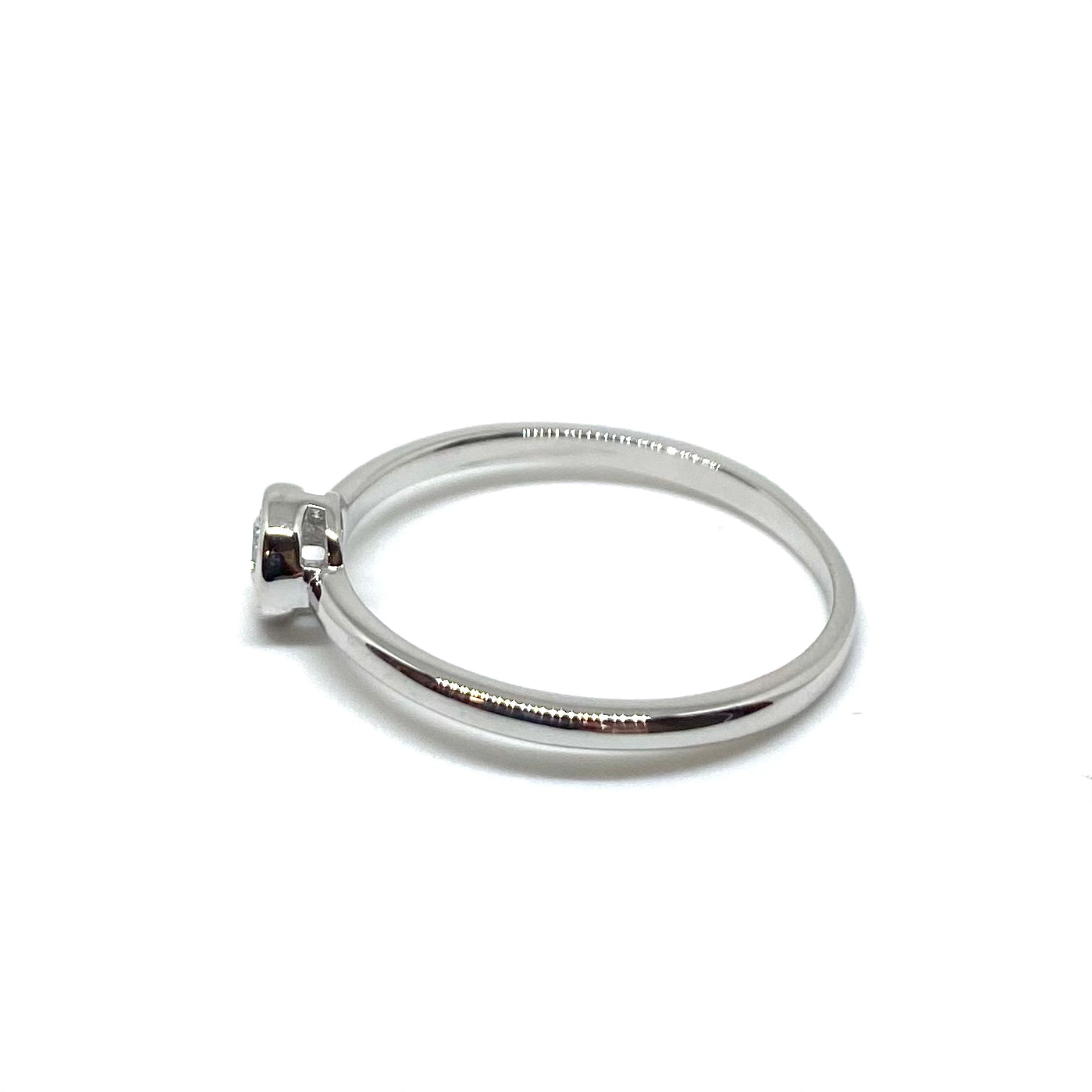 Anello Solitario a Cipollino - Lab Grown