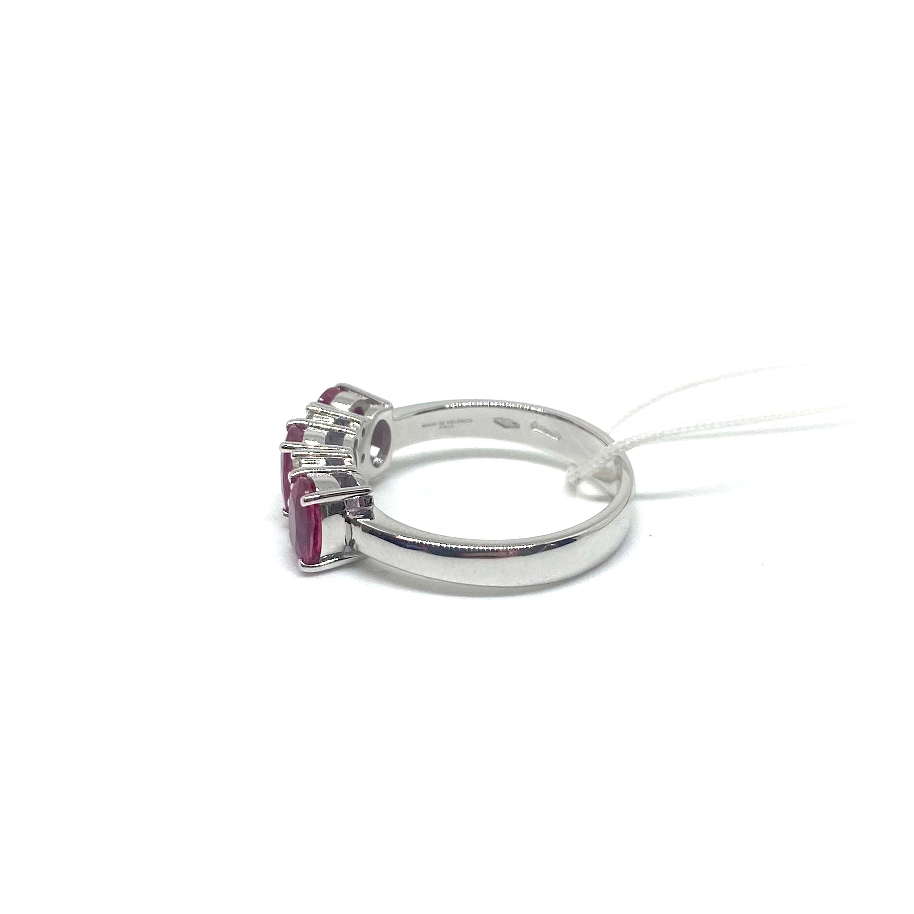 Anello Trilogy Diamanti e Rubini