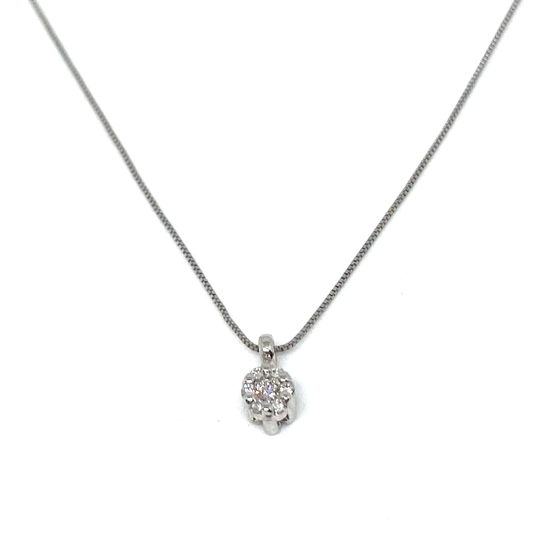 Collana Punto Luce Magic - Oro e Diamanti
