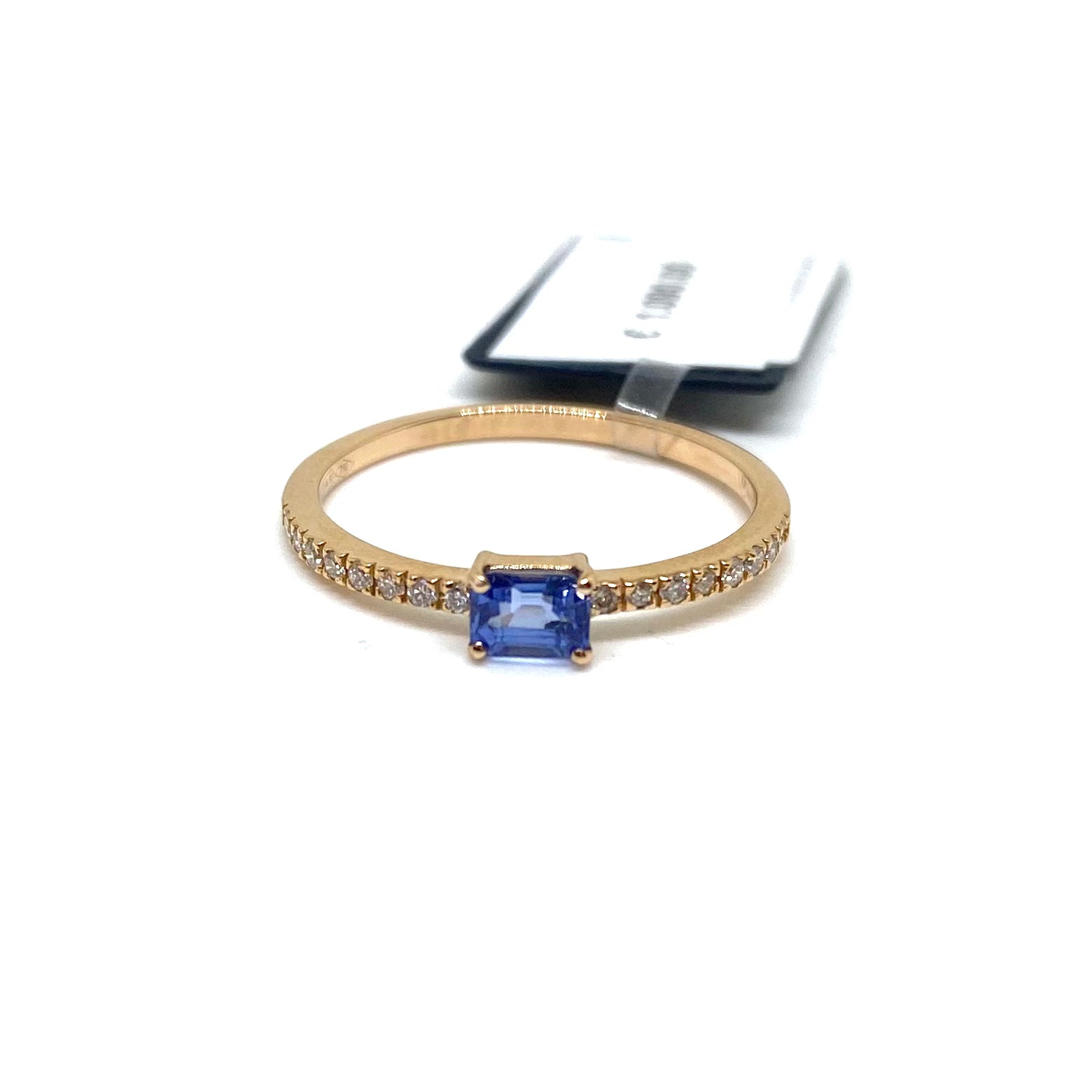 Solitario Baguette Minimal - Pietre sul Gambo