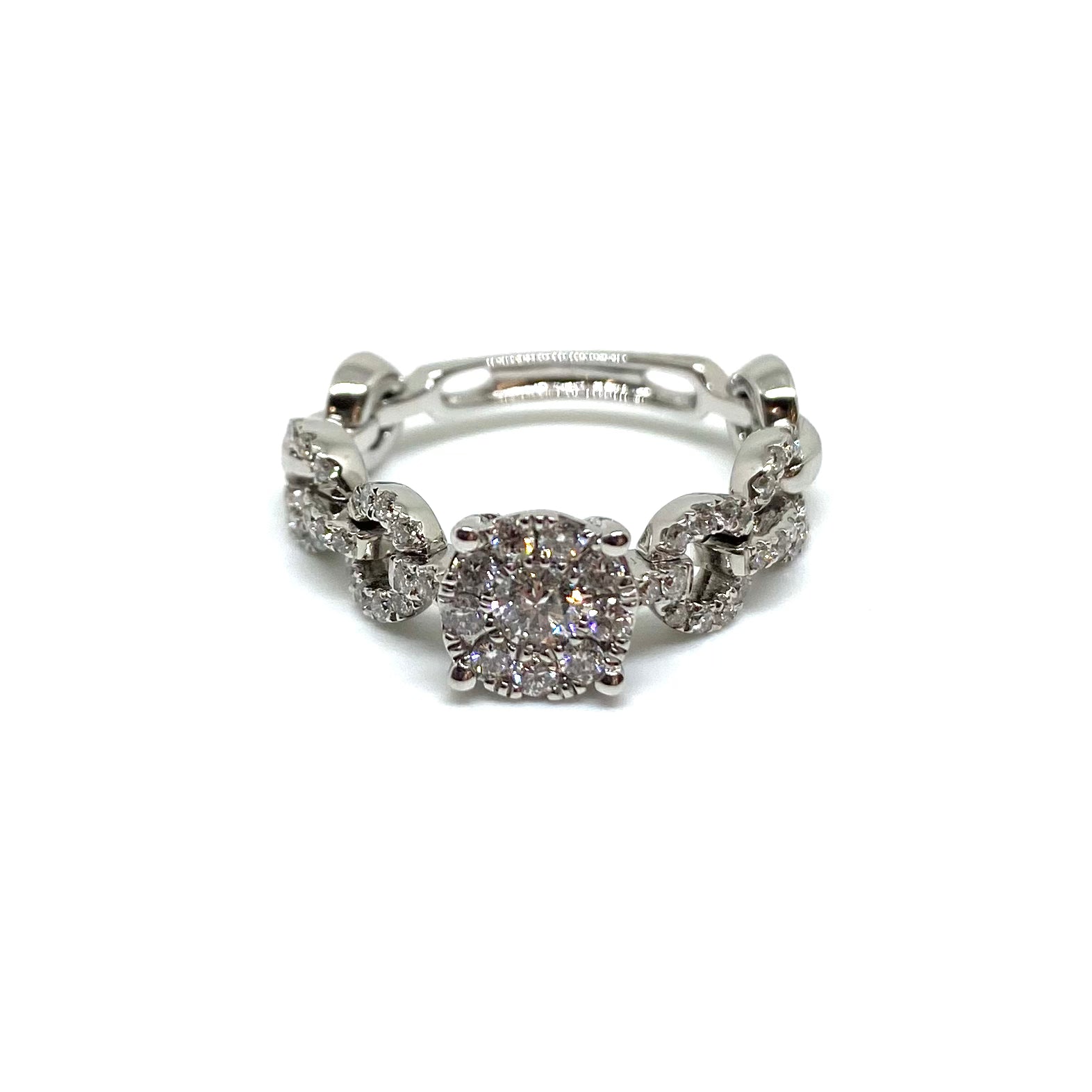 Anello Groumette Morbido - Oro e Diamanti