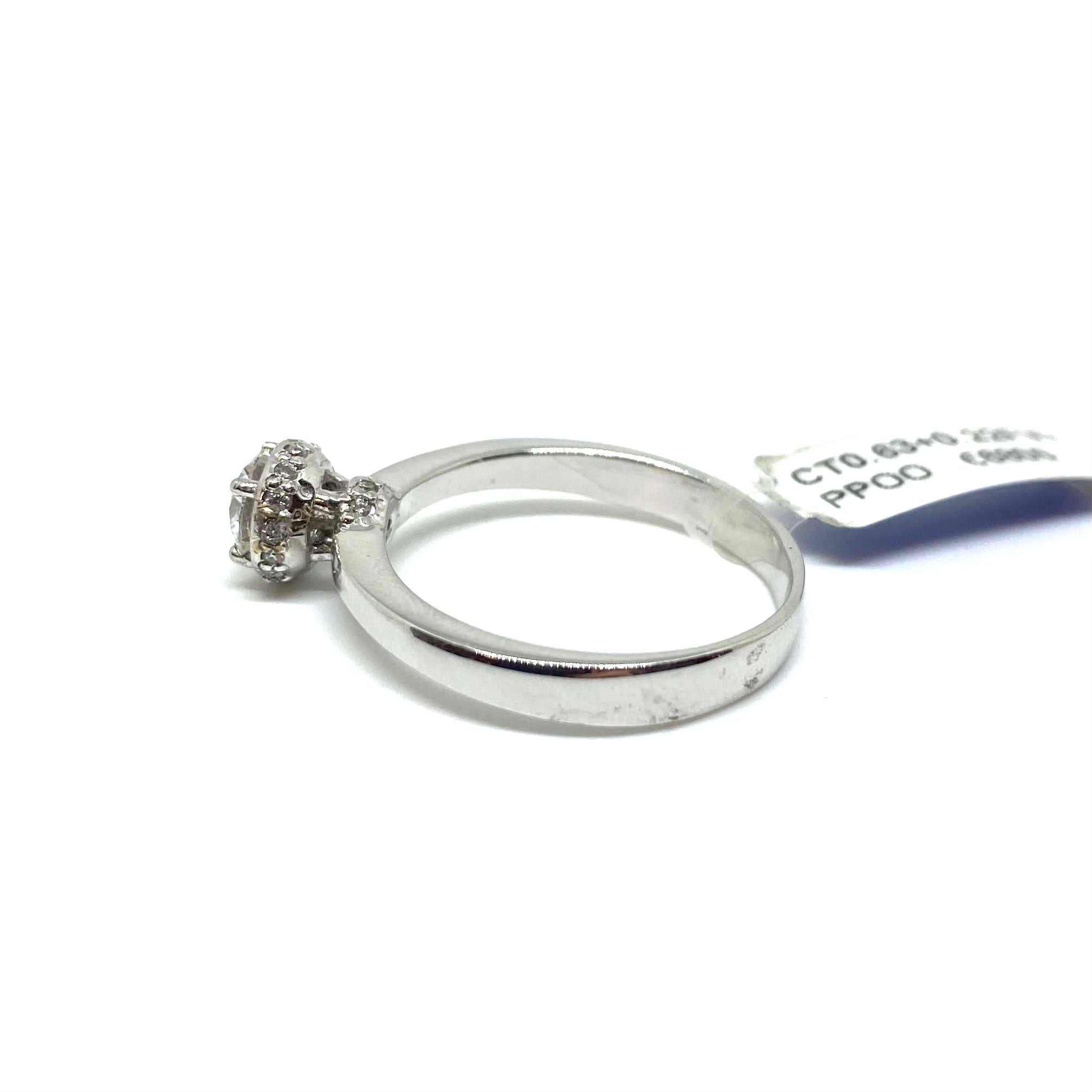Anello Solitario - Oro e Diamanti