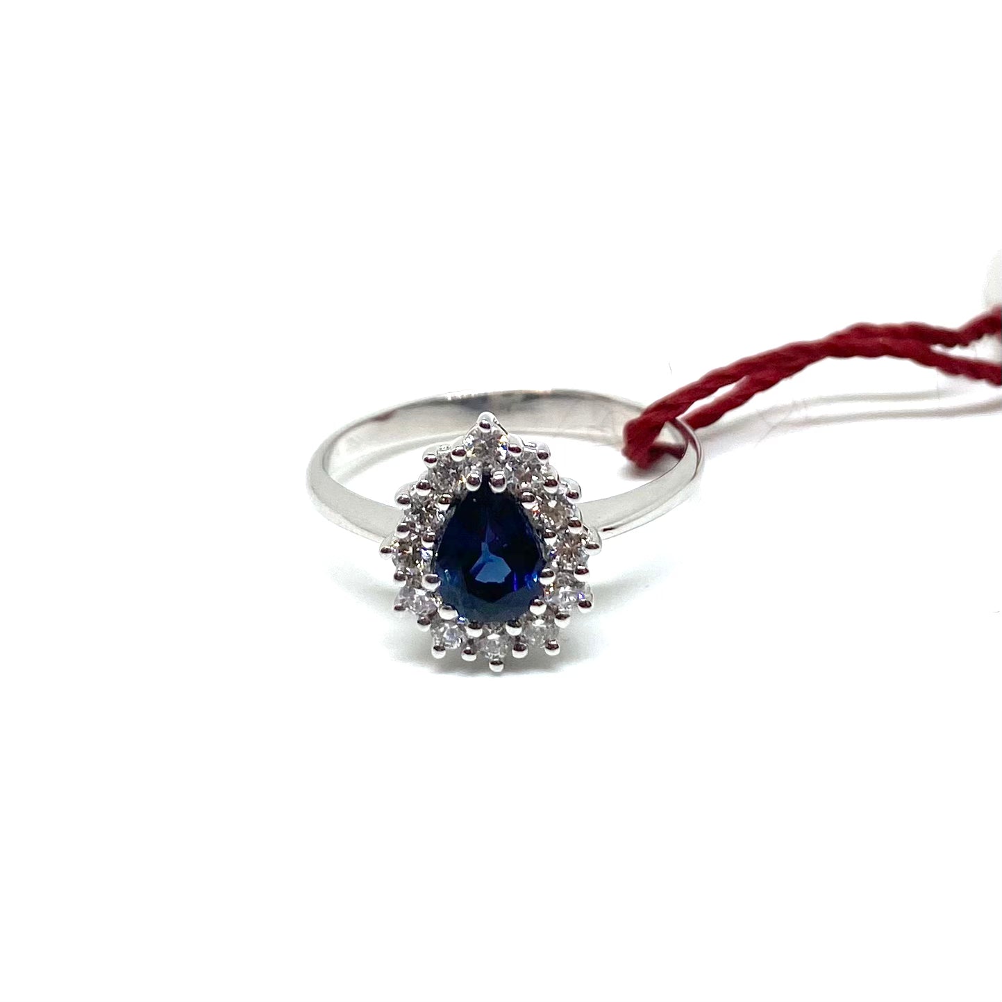Anello Kate Zaffiro - Goccia