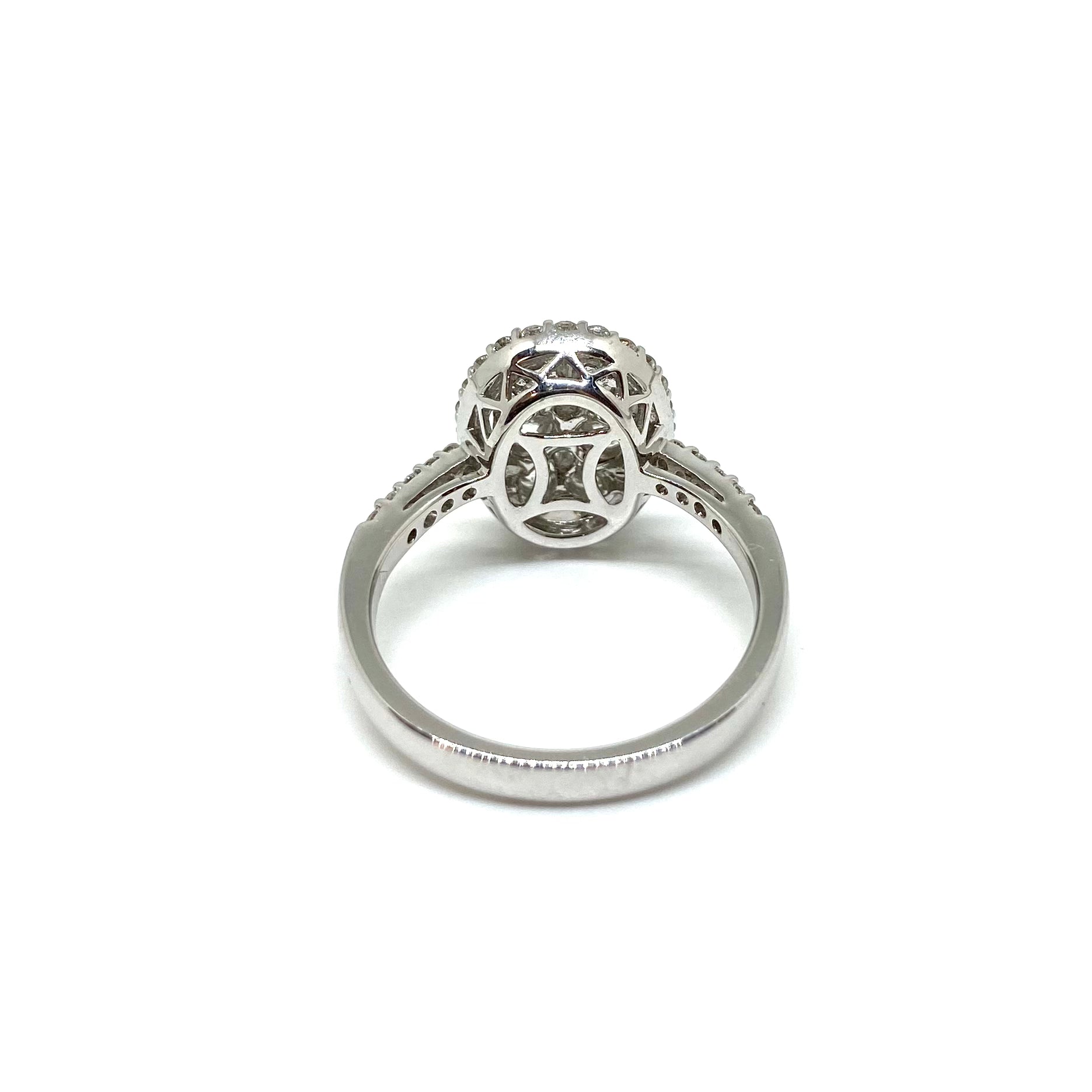 Solitario Magic Ovale - Oro e Diamanti