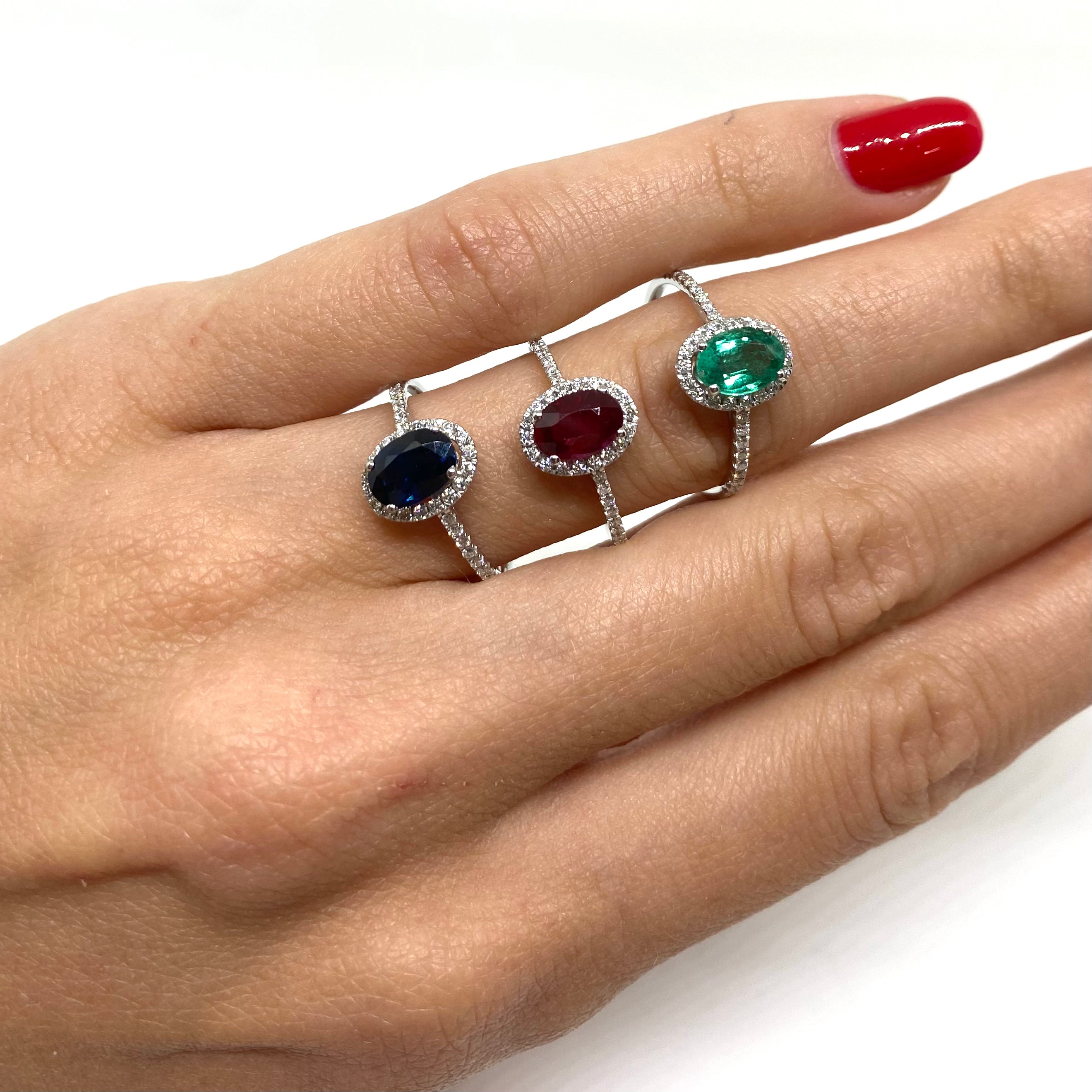 Anello Kate - Oro e Pietre Preziose