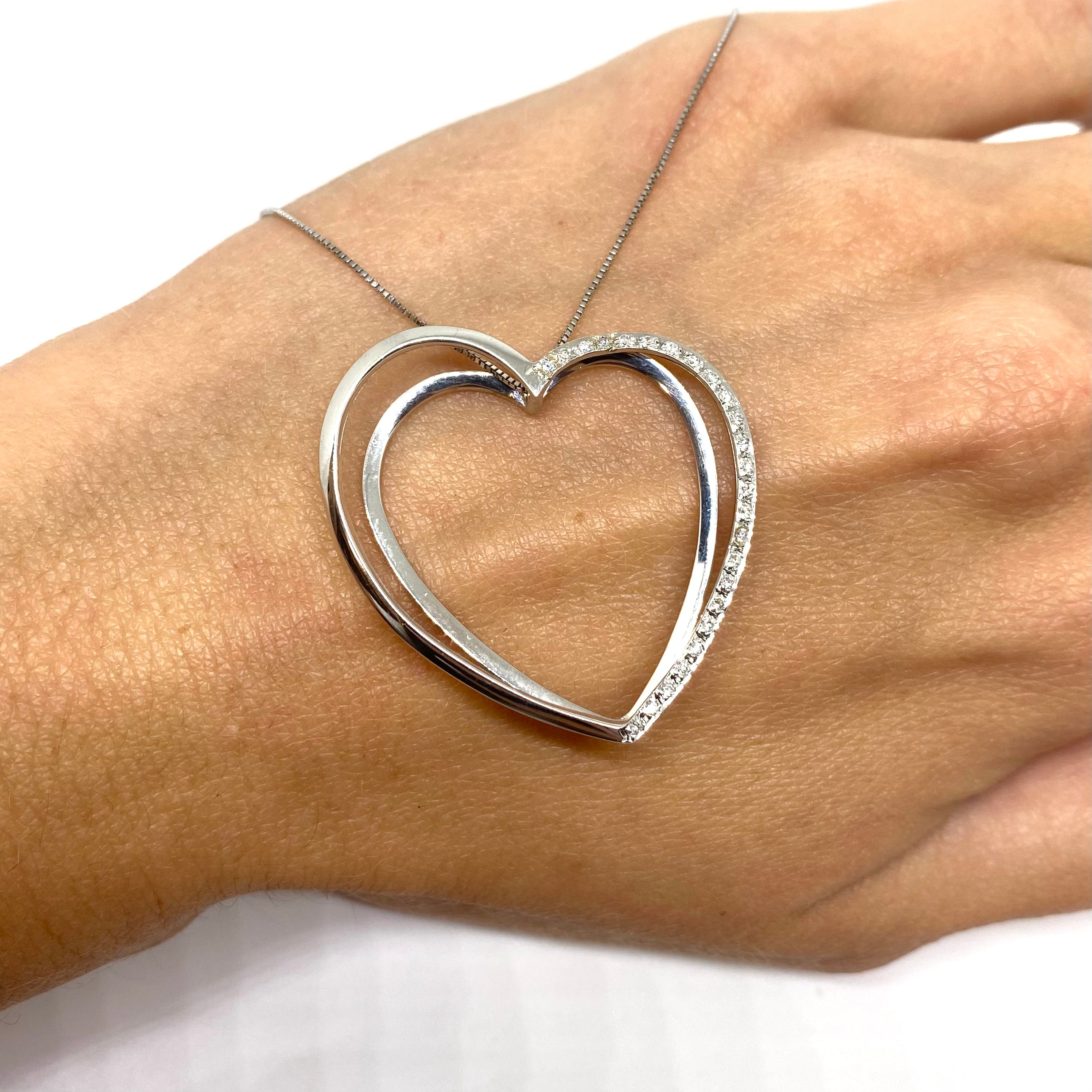Collana Cuore - Oro e Diamanti