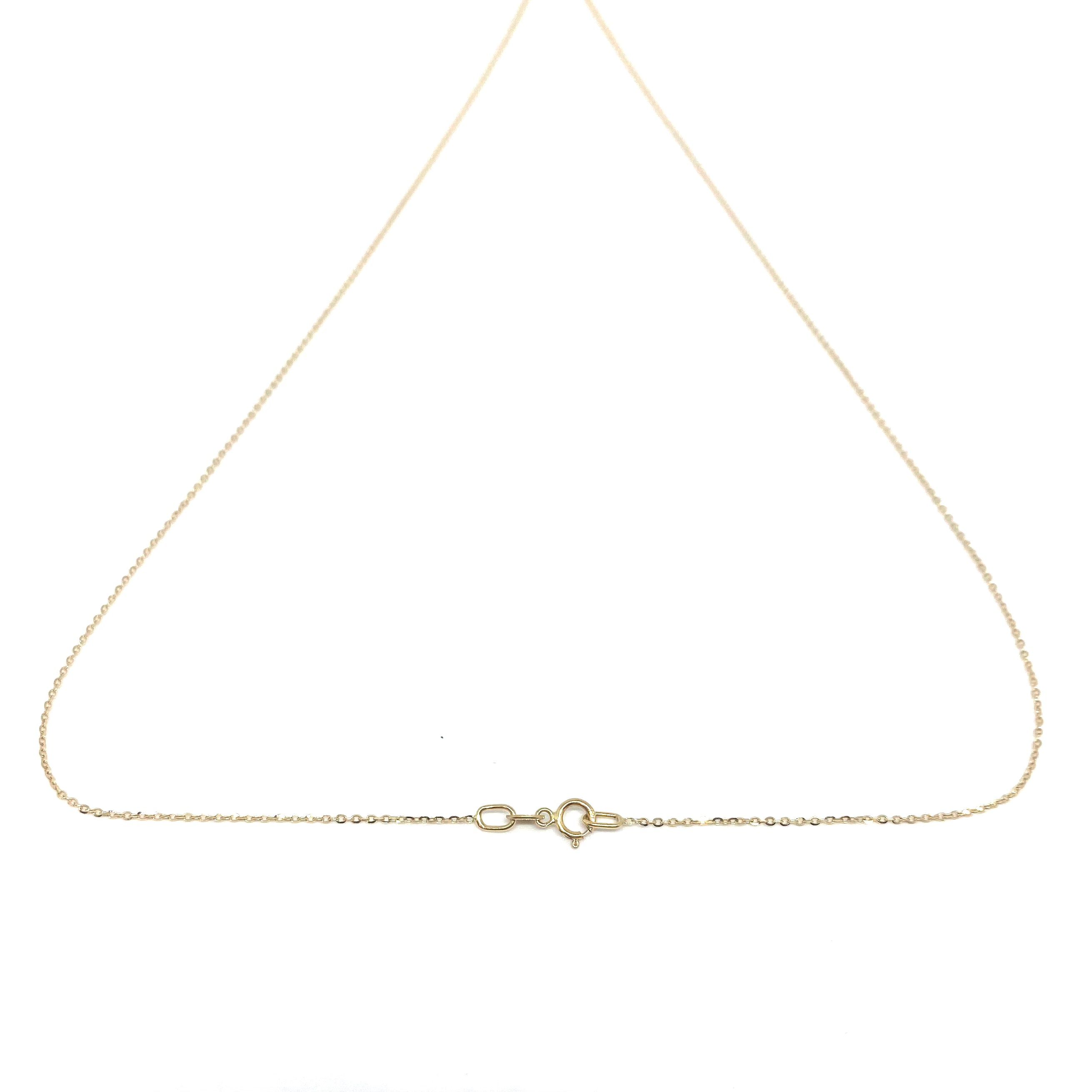 Collana Croce Oro Giallo