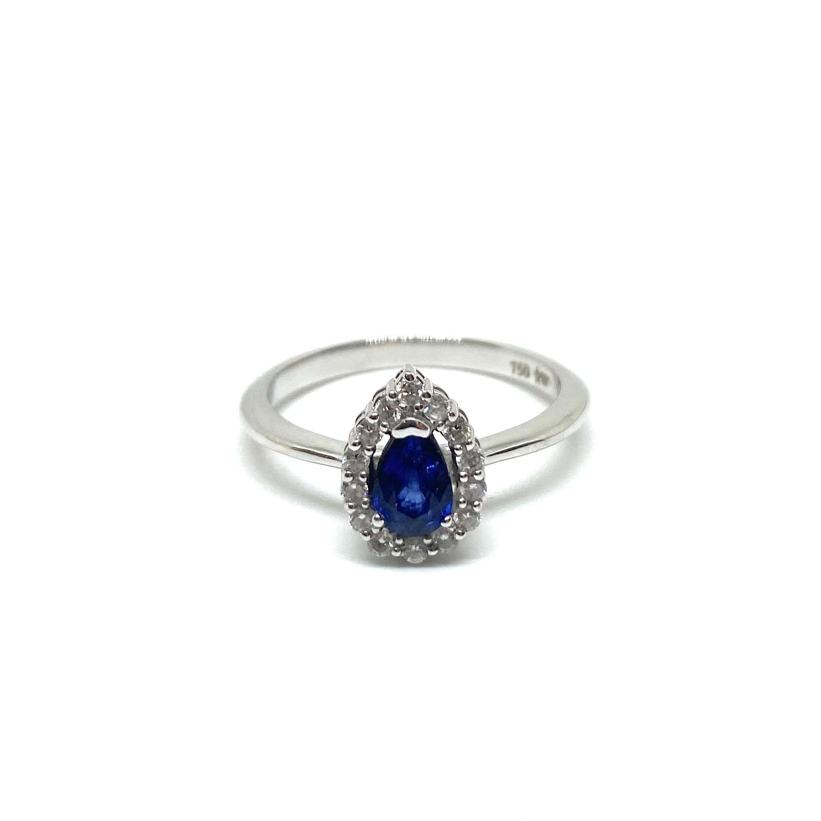 Anello Kate Zaffiro- Goccia
