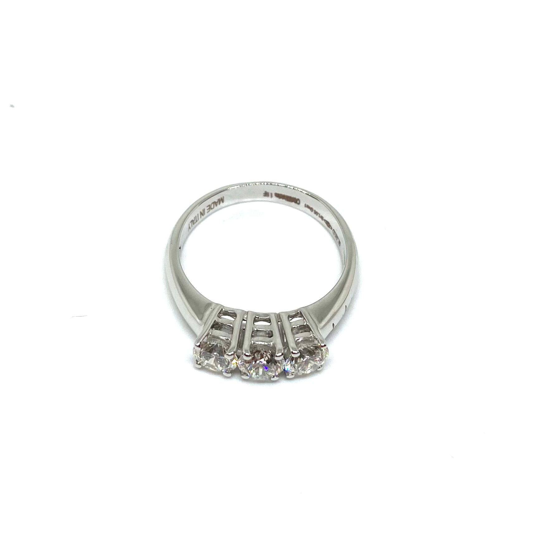 Anello Trilogy - Oro e Diamanti