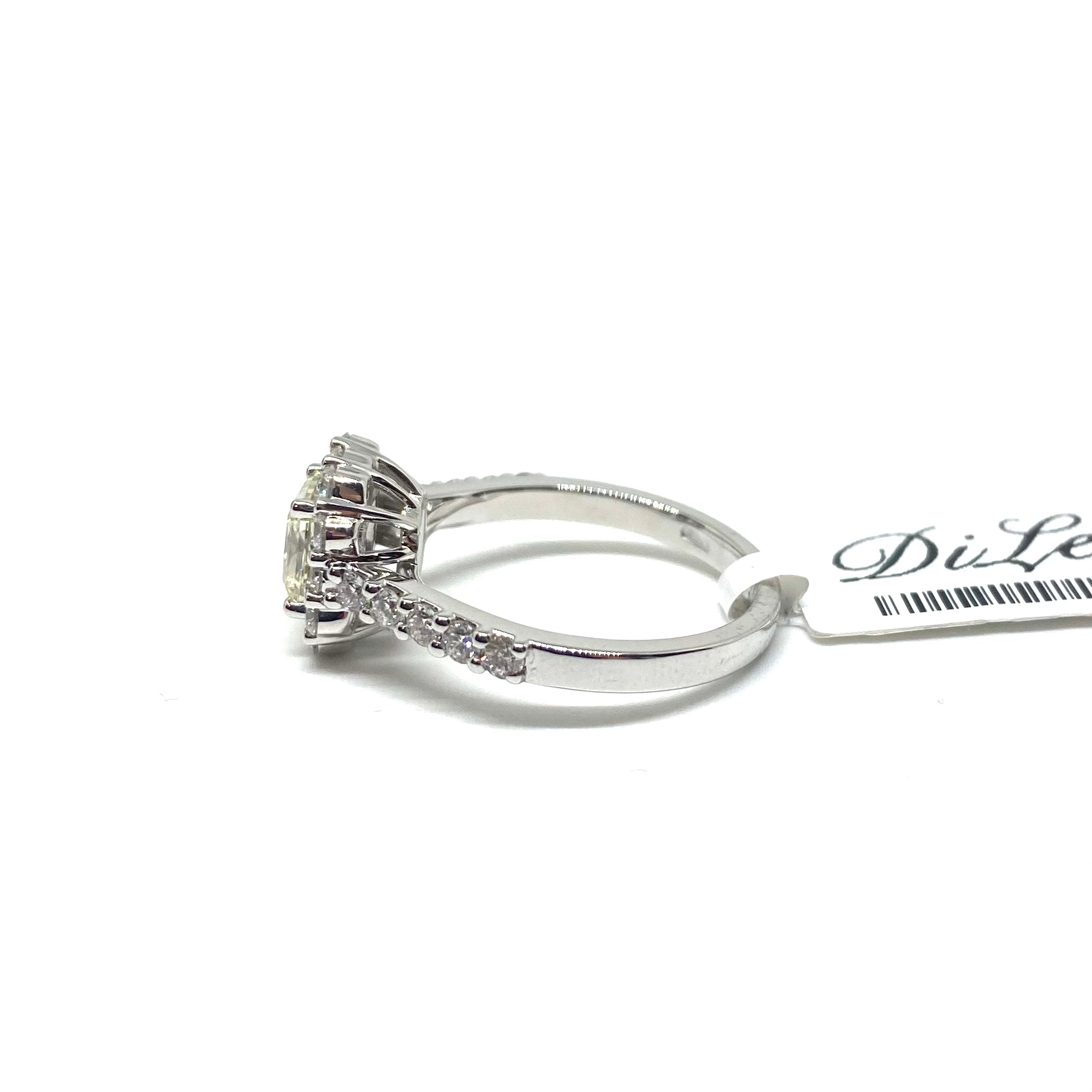 Anello con Diamante Fancy Yellow