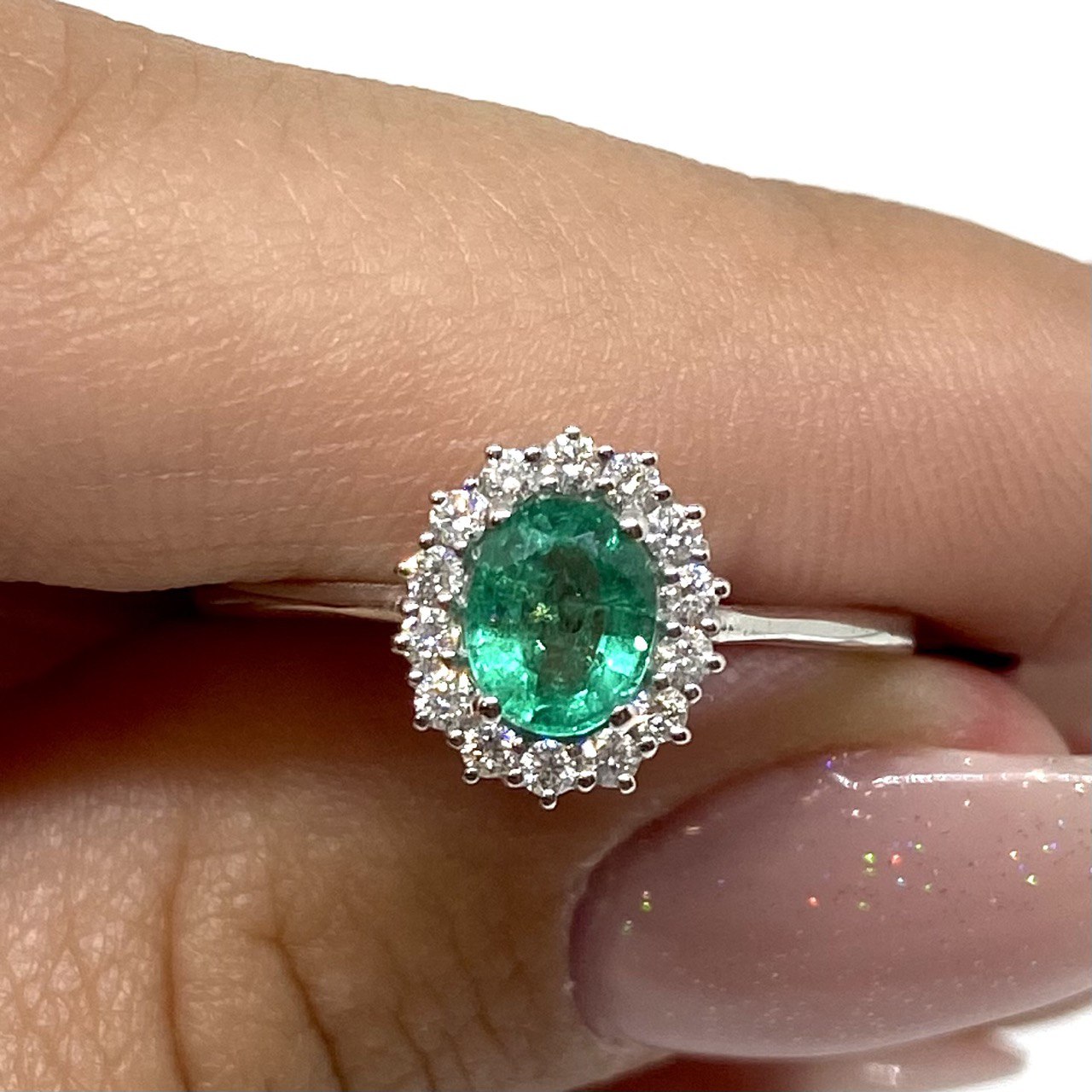 Anello Kate - oro bianco