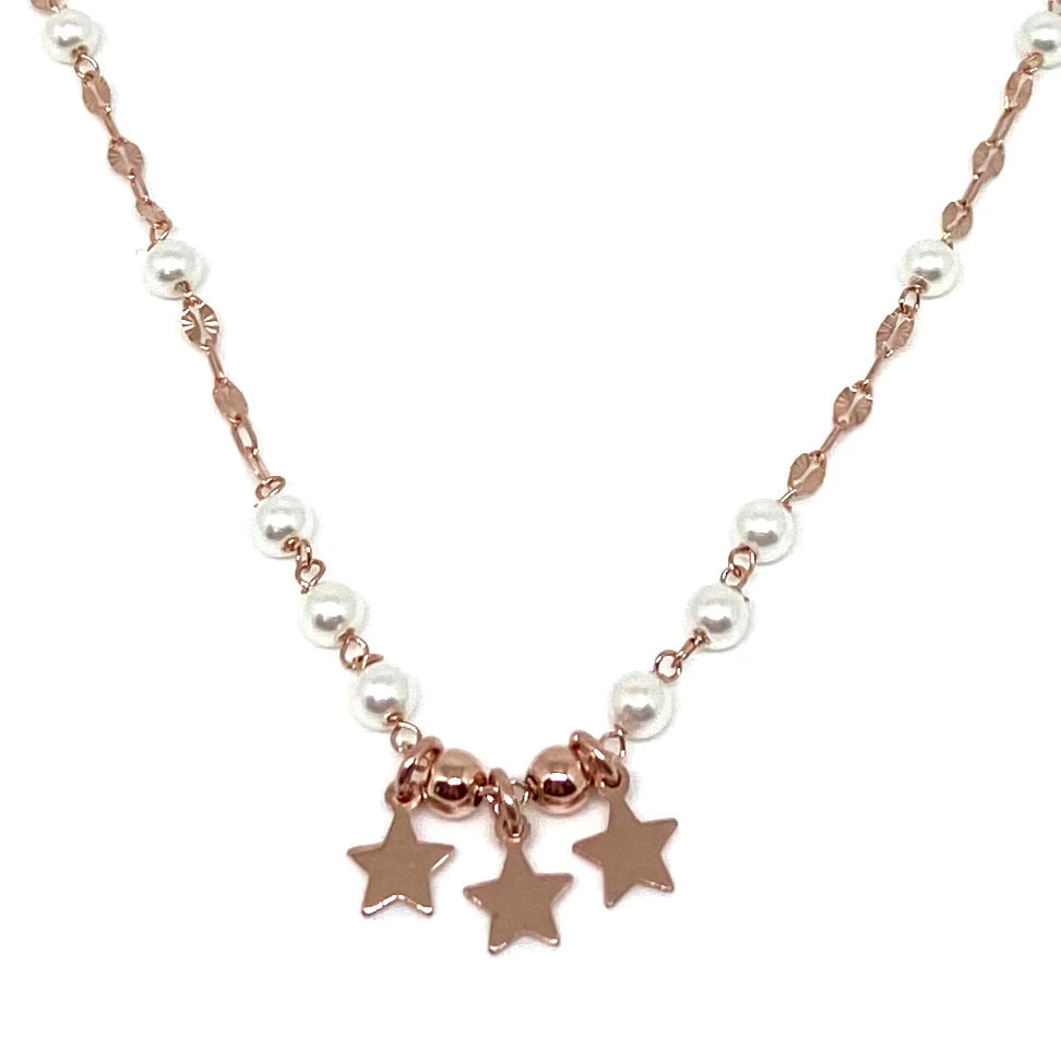 Collana Stelle e Perline