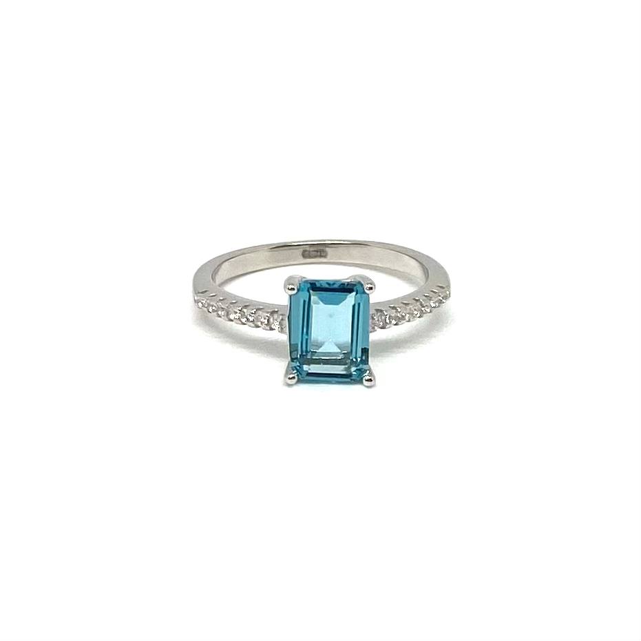 Anello baguette - shine