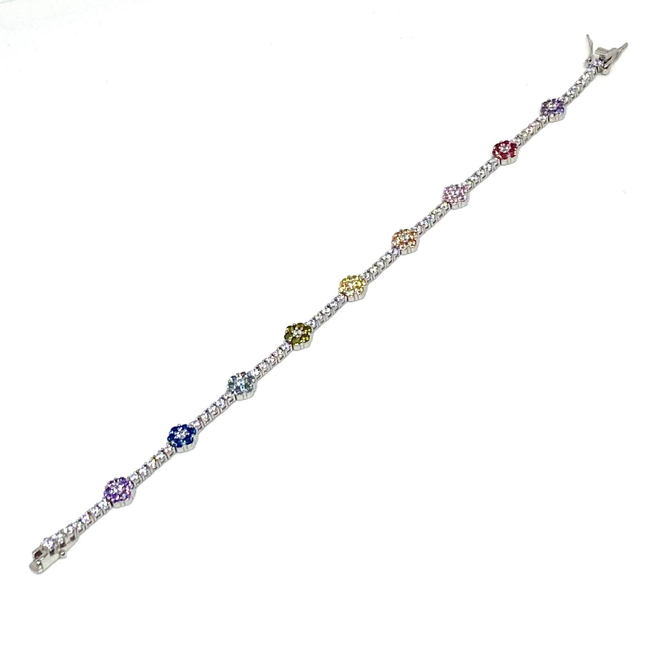 Bracciale Tennis Flowers