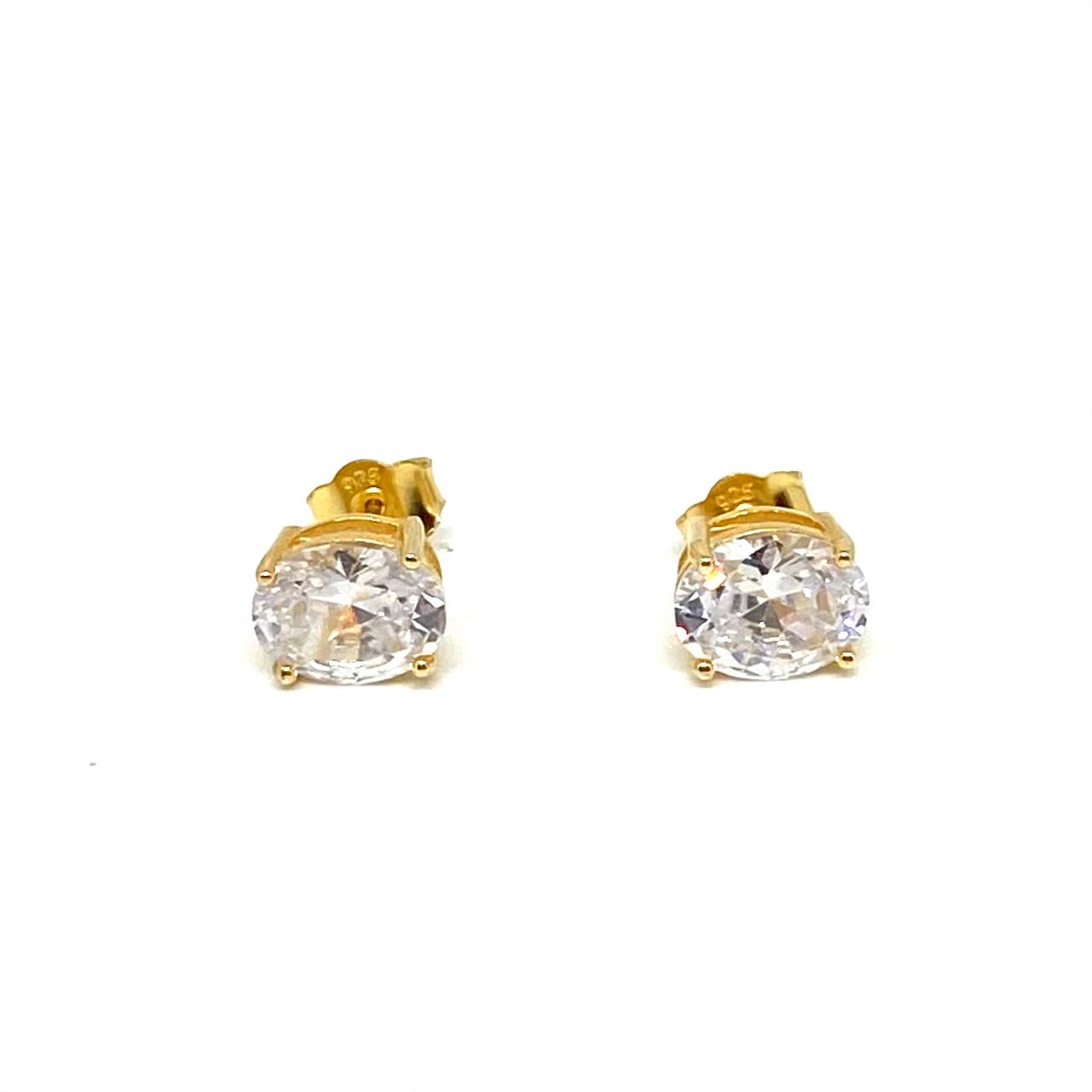 Orecchini punto luce - gold