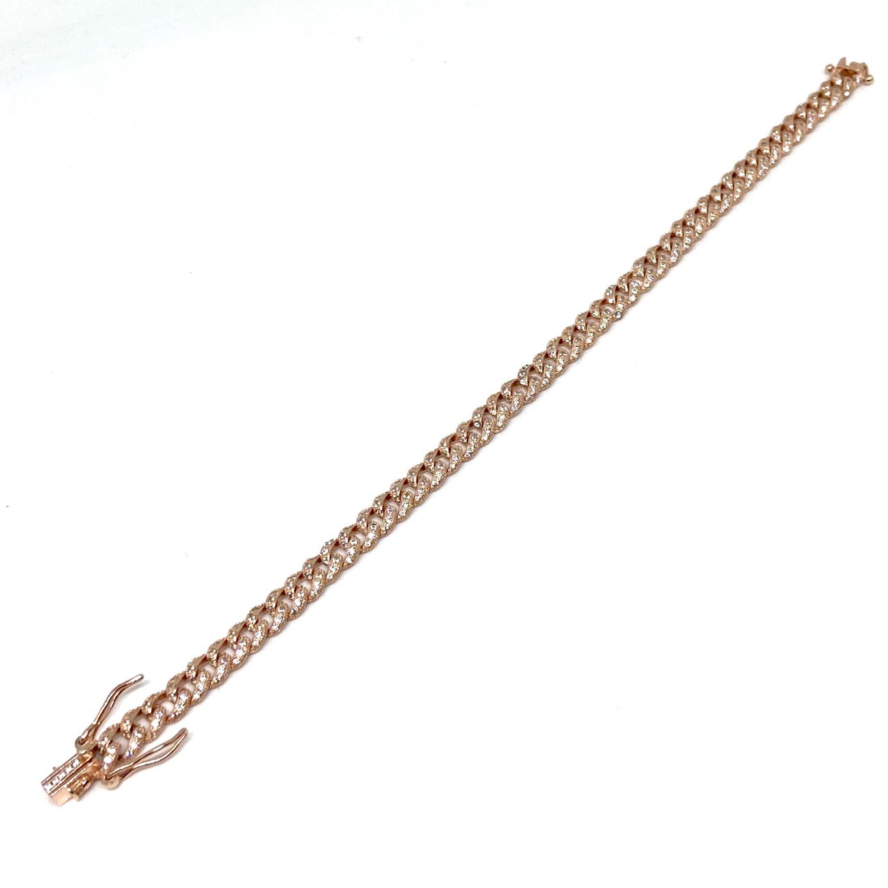Bracciale groumette slim - rosegold