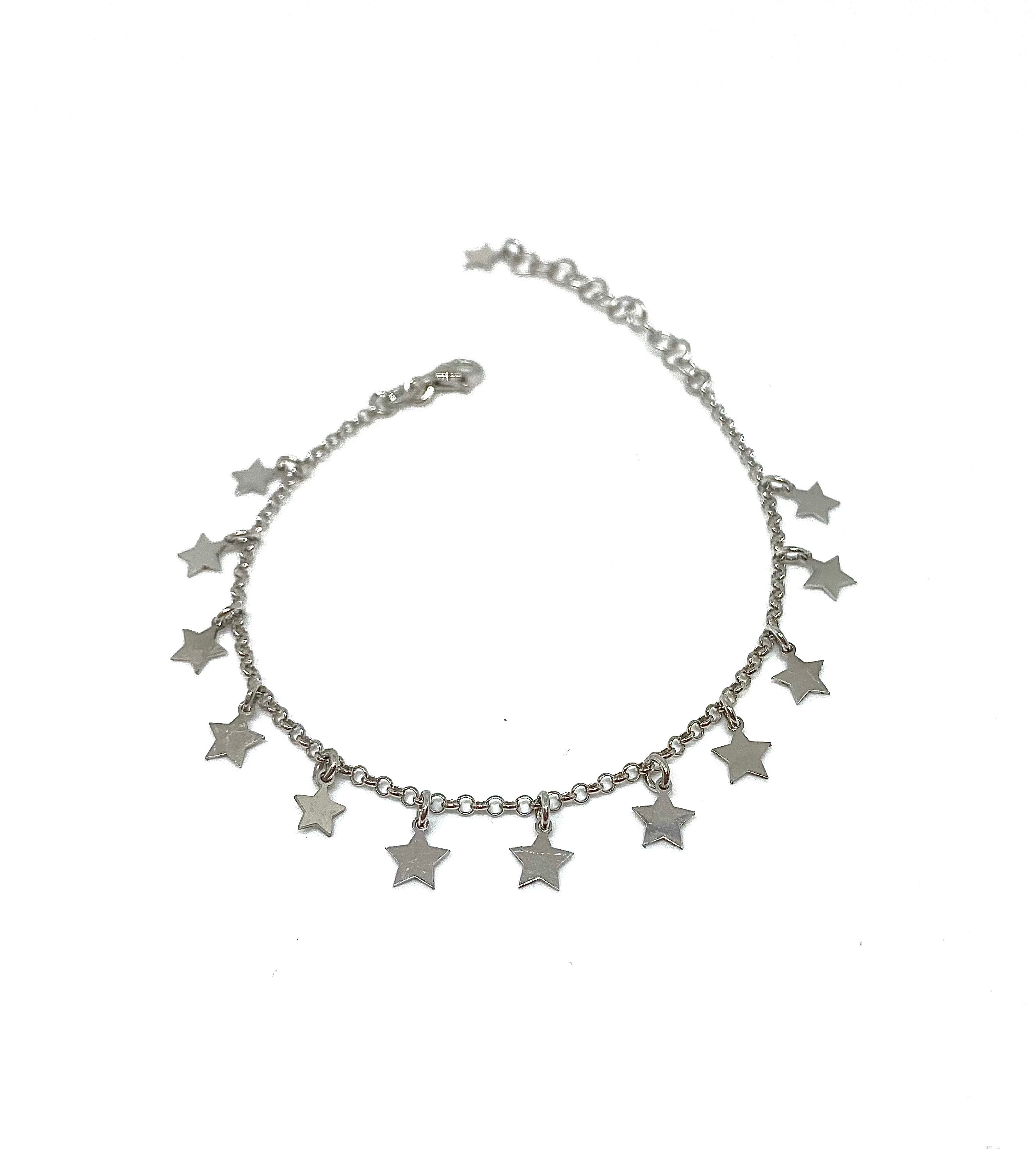 Bracciale Donna Stelline - White