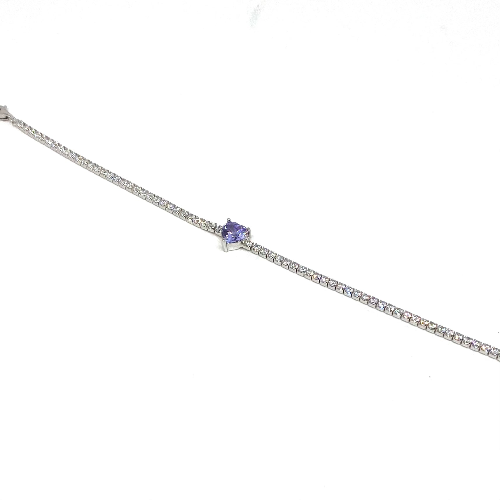 Bracciale Tennis con Cuore