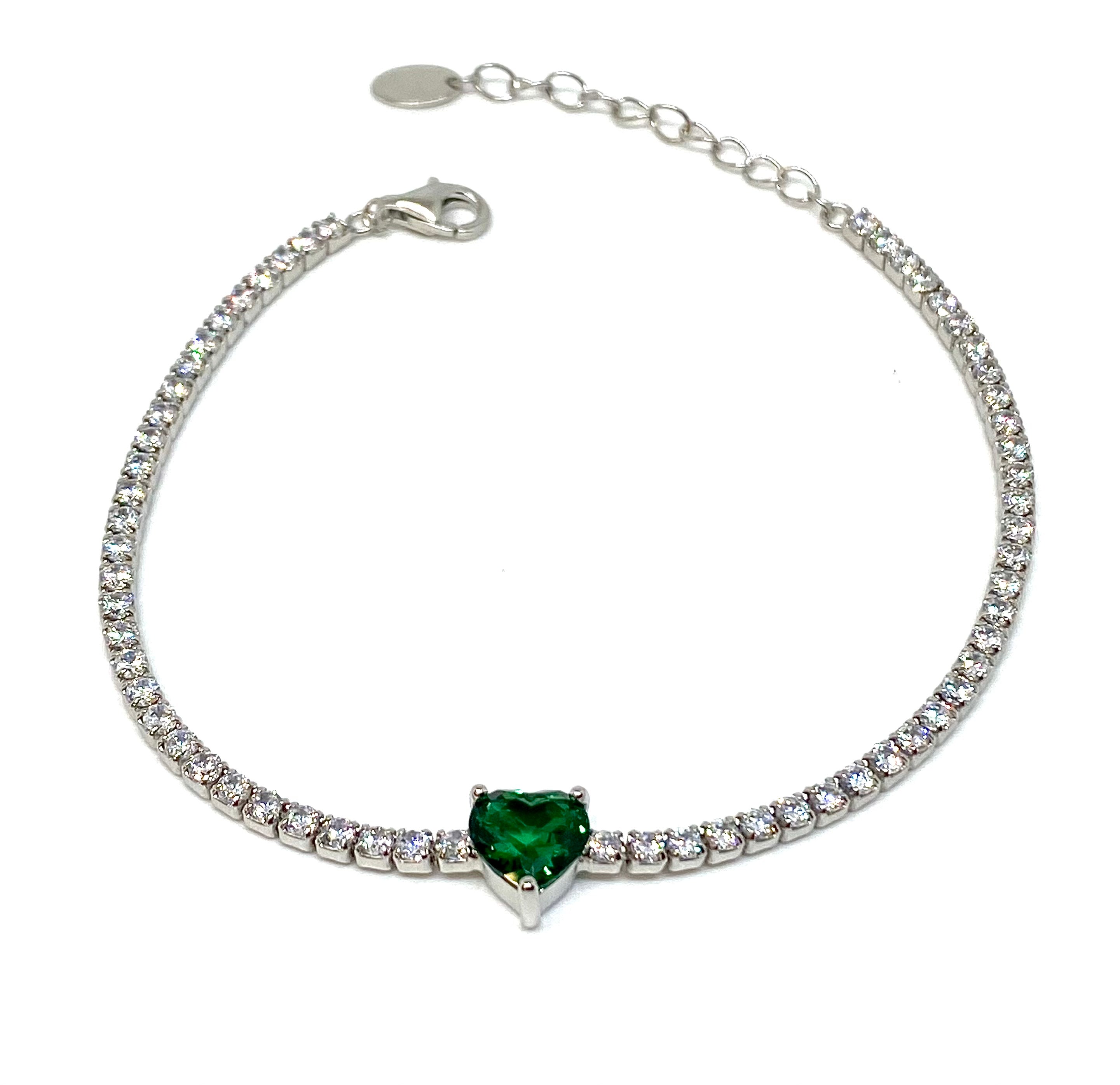 Bracciale Tennis con Cuore