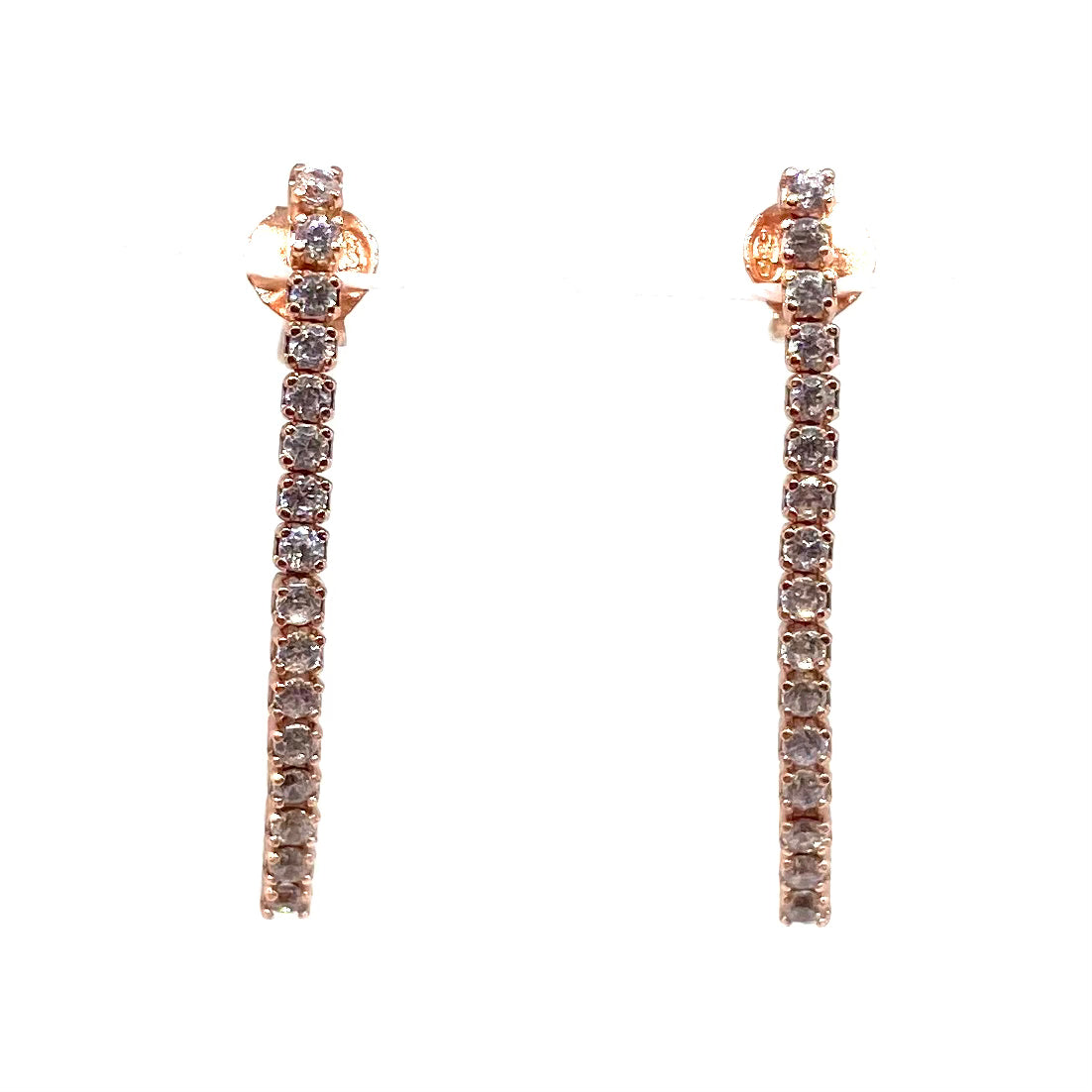 Orecchini Pendenti Tennis- Slim