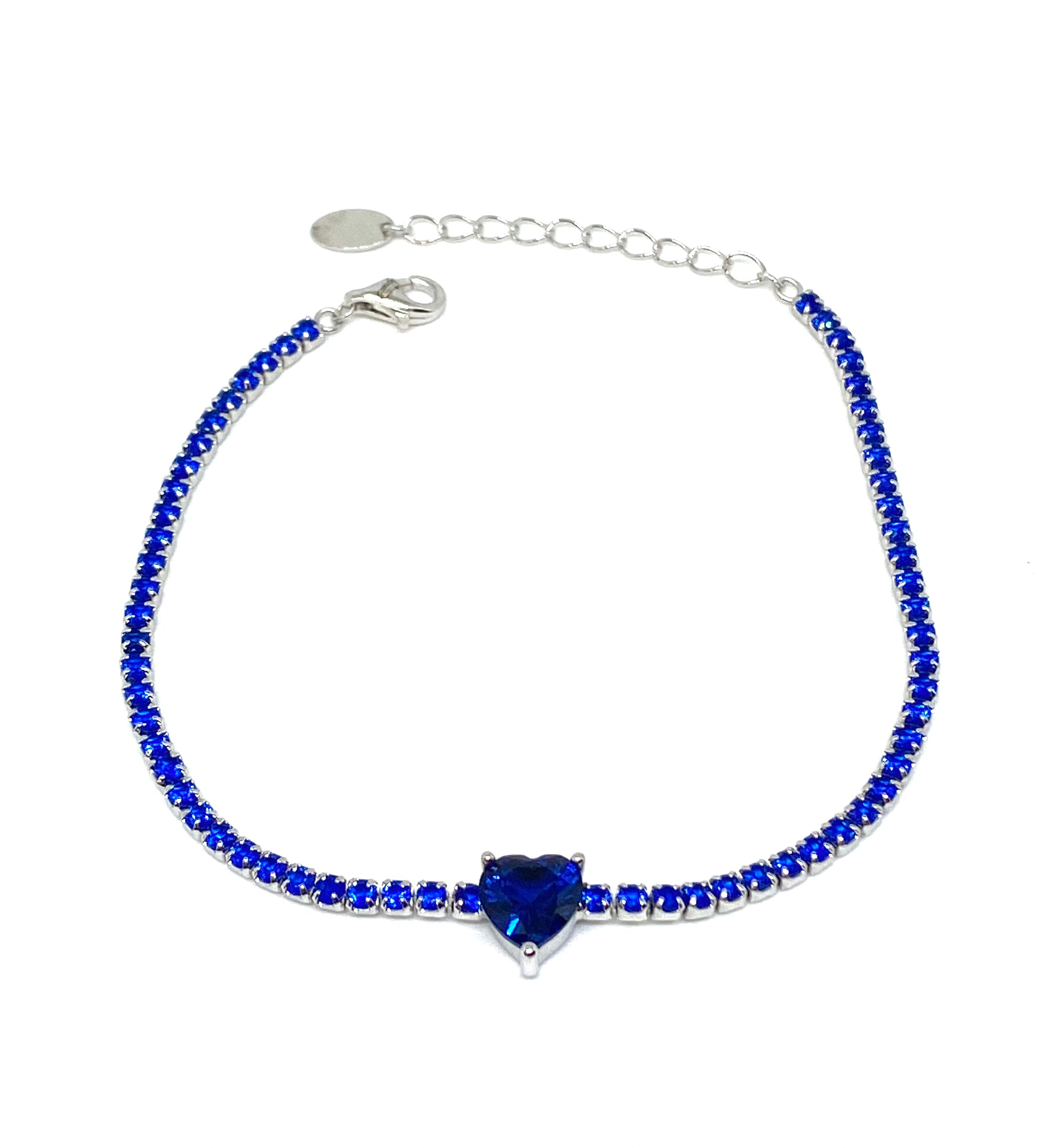 Bracciale Tennis con Cuore