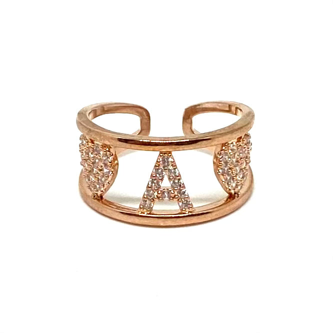 Anello con iniziale