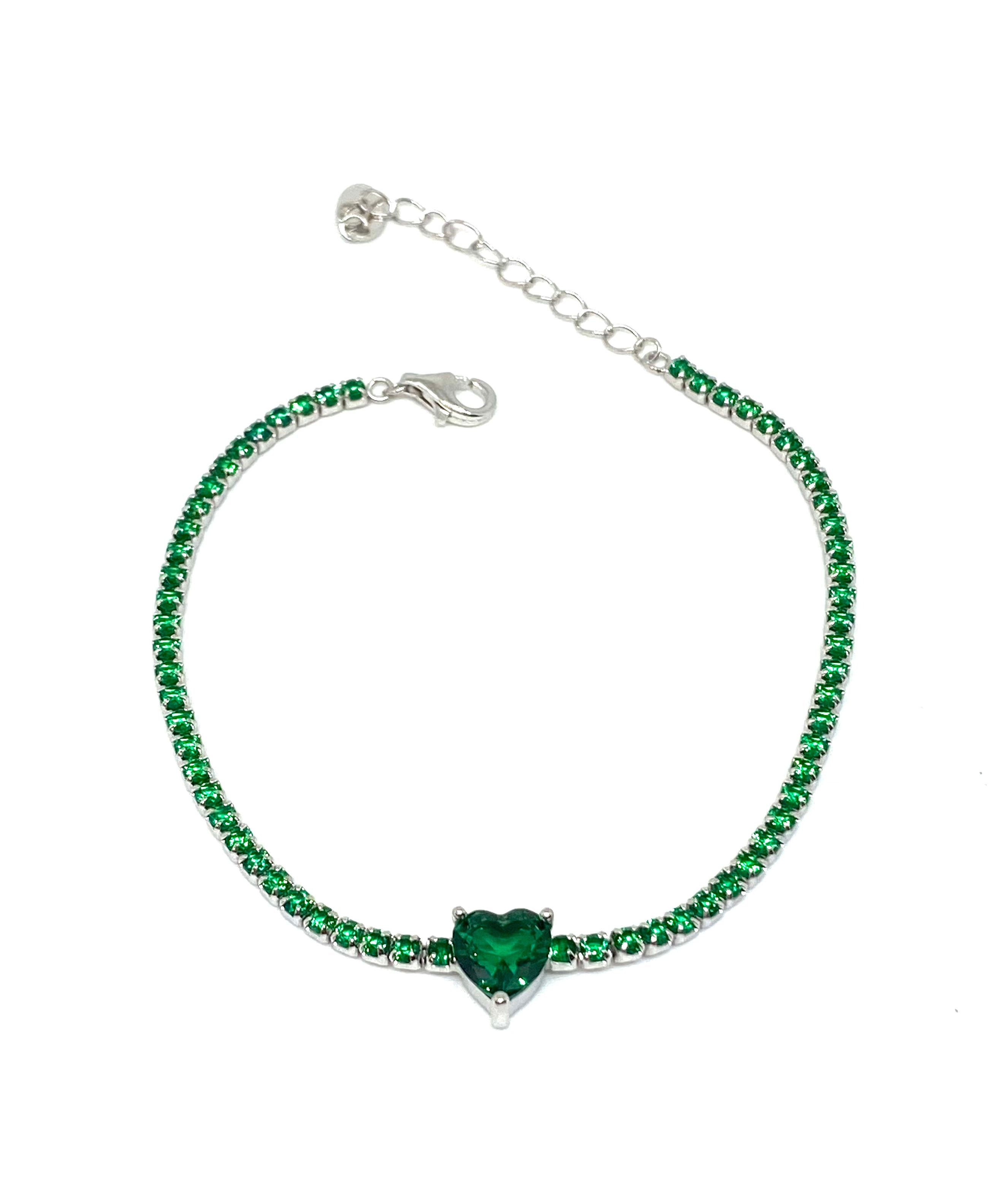 Bracciale Tennis con Cuore